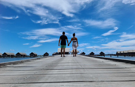 honeymoon in maldives Shangri La Villingili Resort Spa