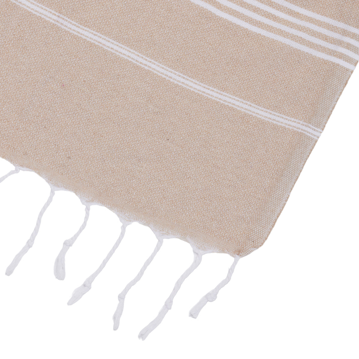 Pale Brown Beach Towel