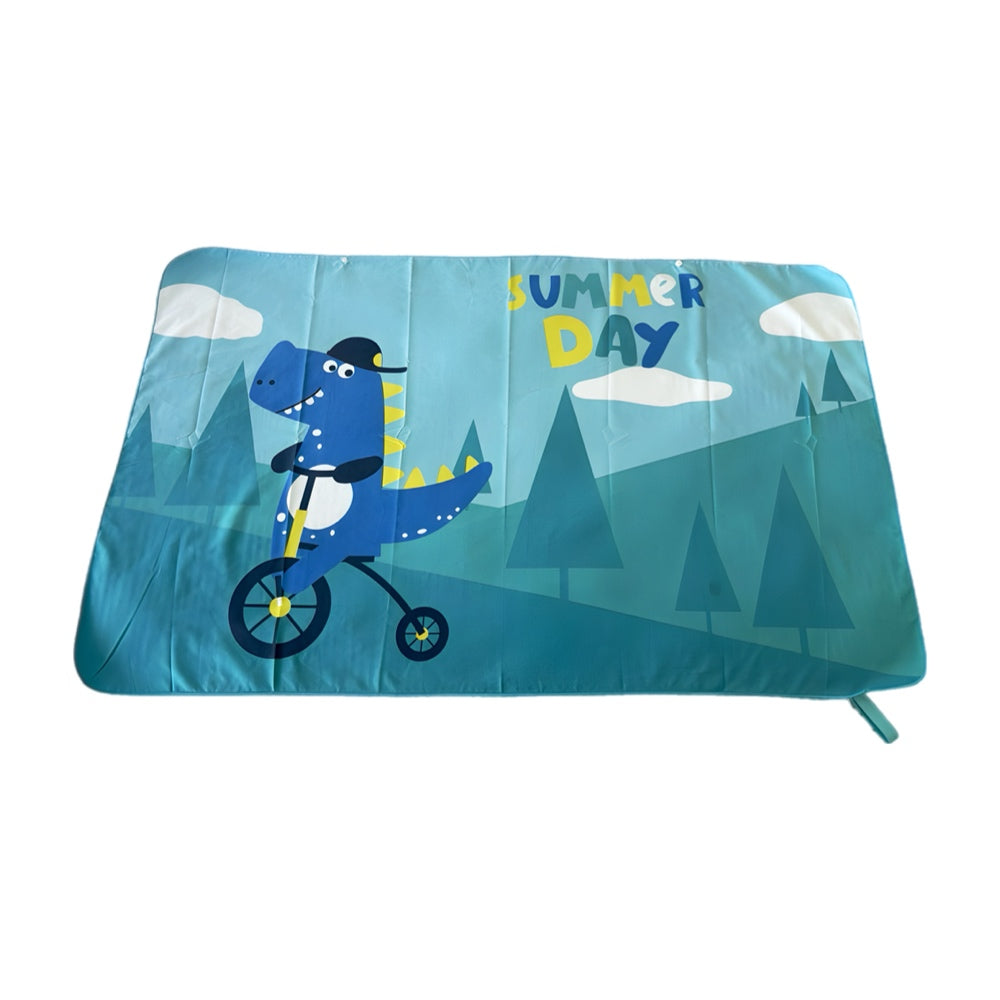 Kids Quick Dry Towel With Dinosaur