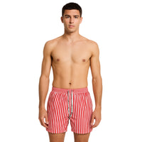 Red Stripes Boardshorts