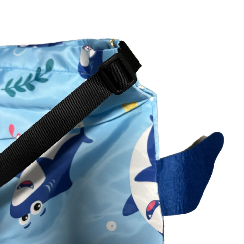 Boys’ Swim Bag With Sharks