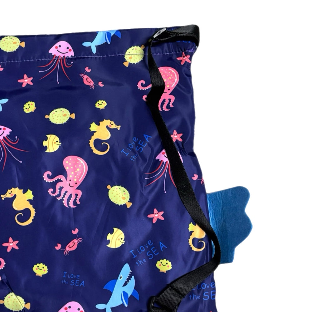 Kids’ Small Swim Bag With Sealife
