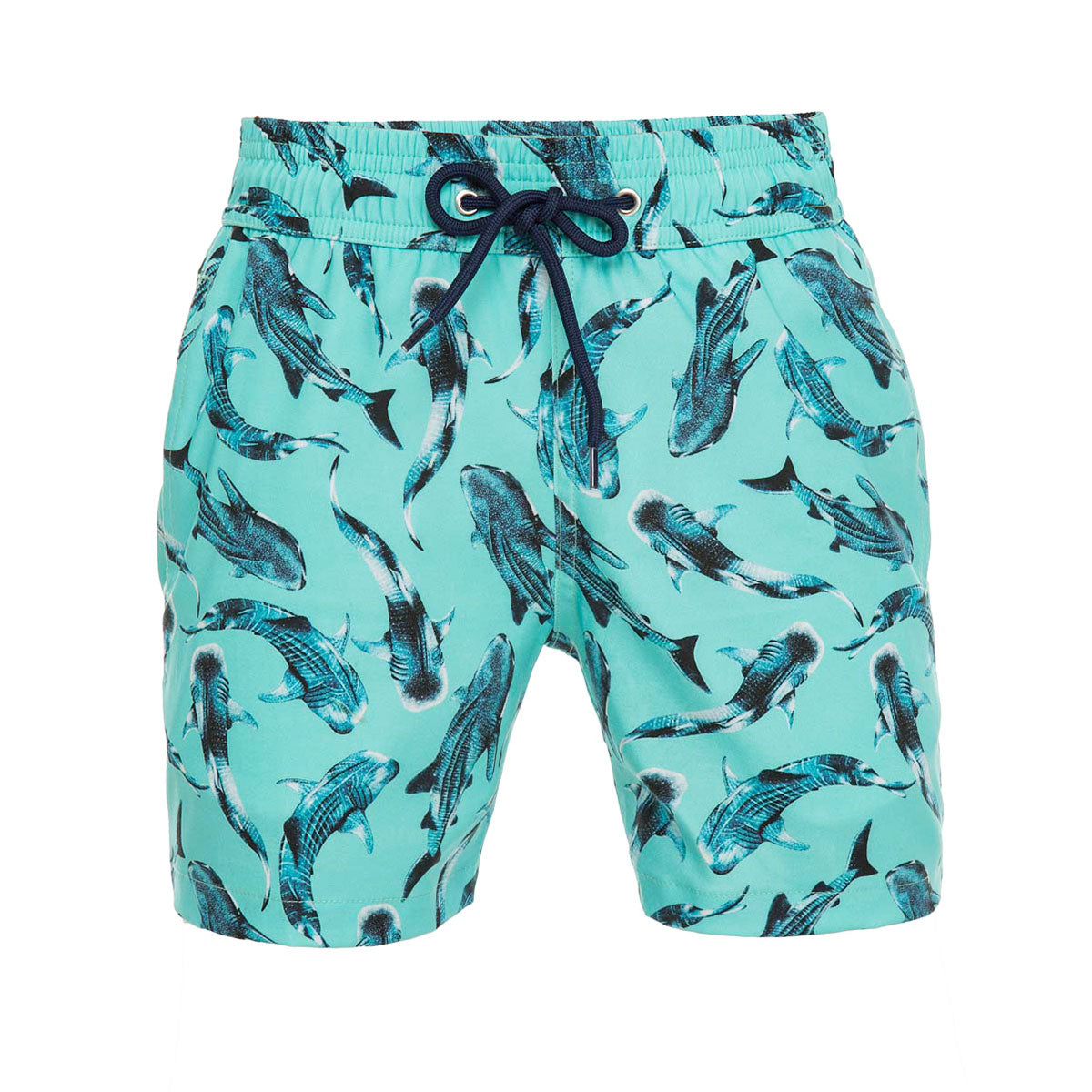 Blue Whale Shark Boy's Swim Shorts