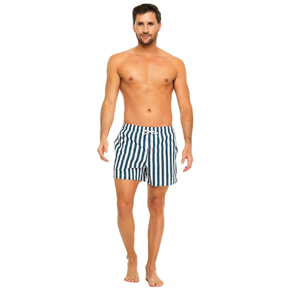 Nautical Stripes Men's Swim Shorts