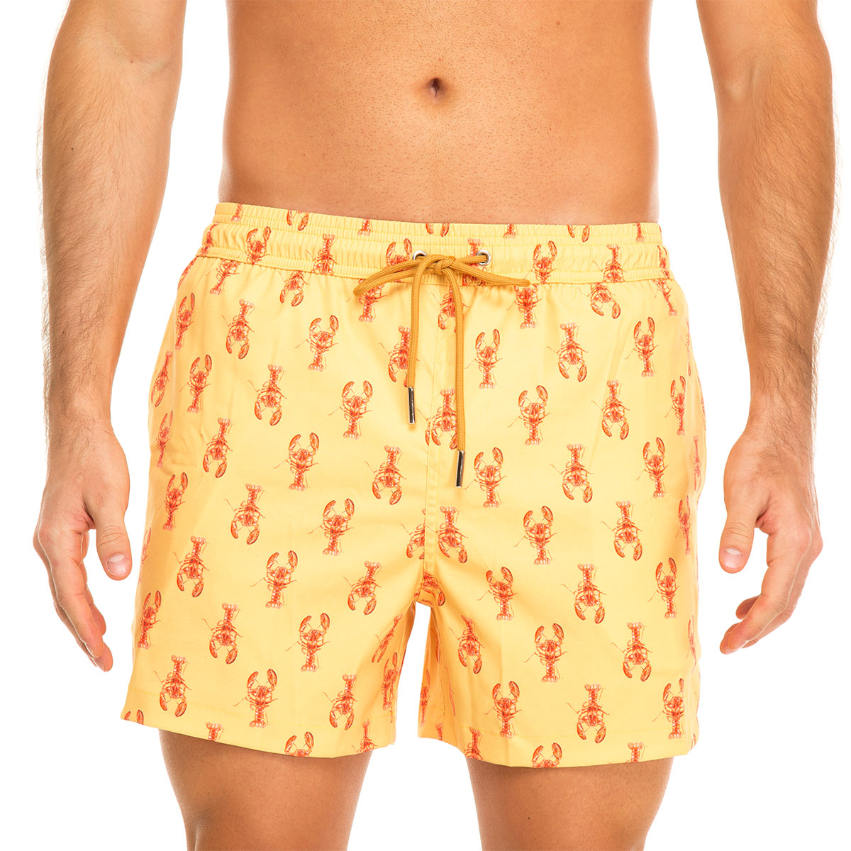 Yellow Lobsters Men's Swim Shorts