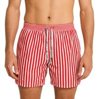 Red Stripes Boardshorts