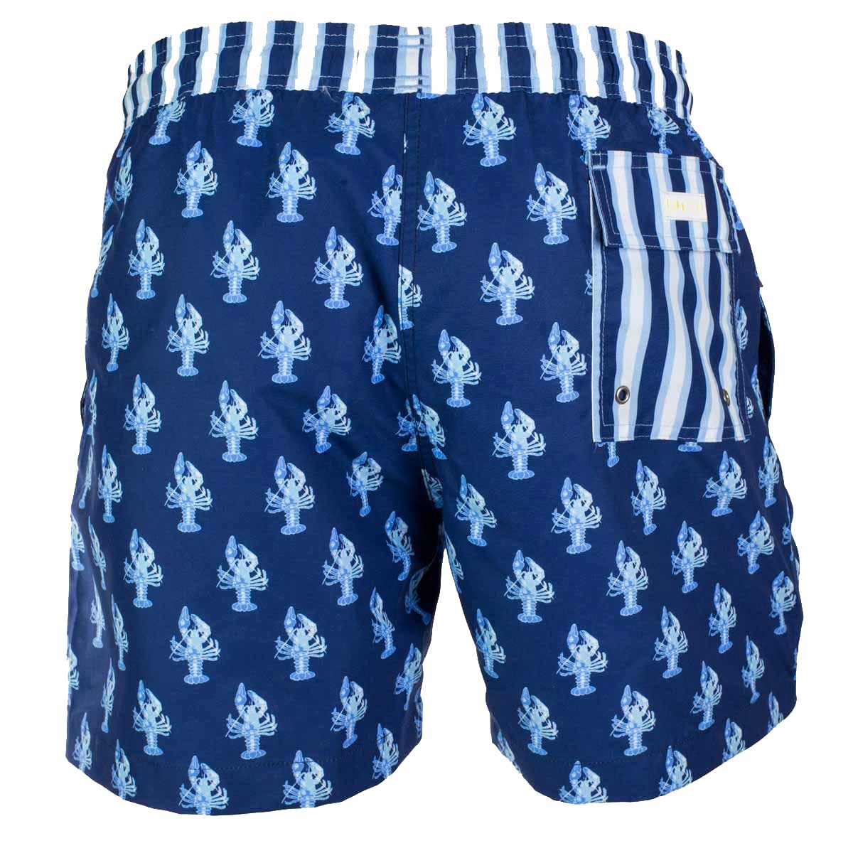 Blue Lobsters swim shorts for men LAN4 Tolu Australia