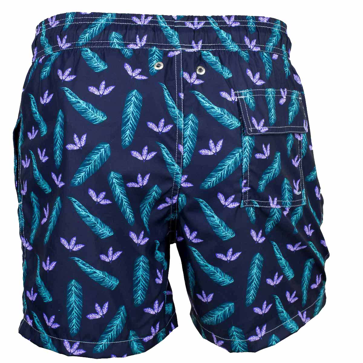Dark leaves men board shorts Tolu Australia