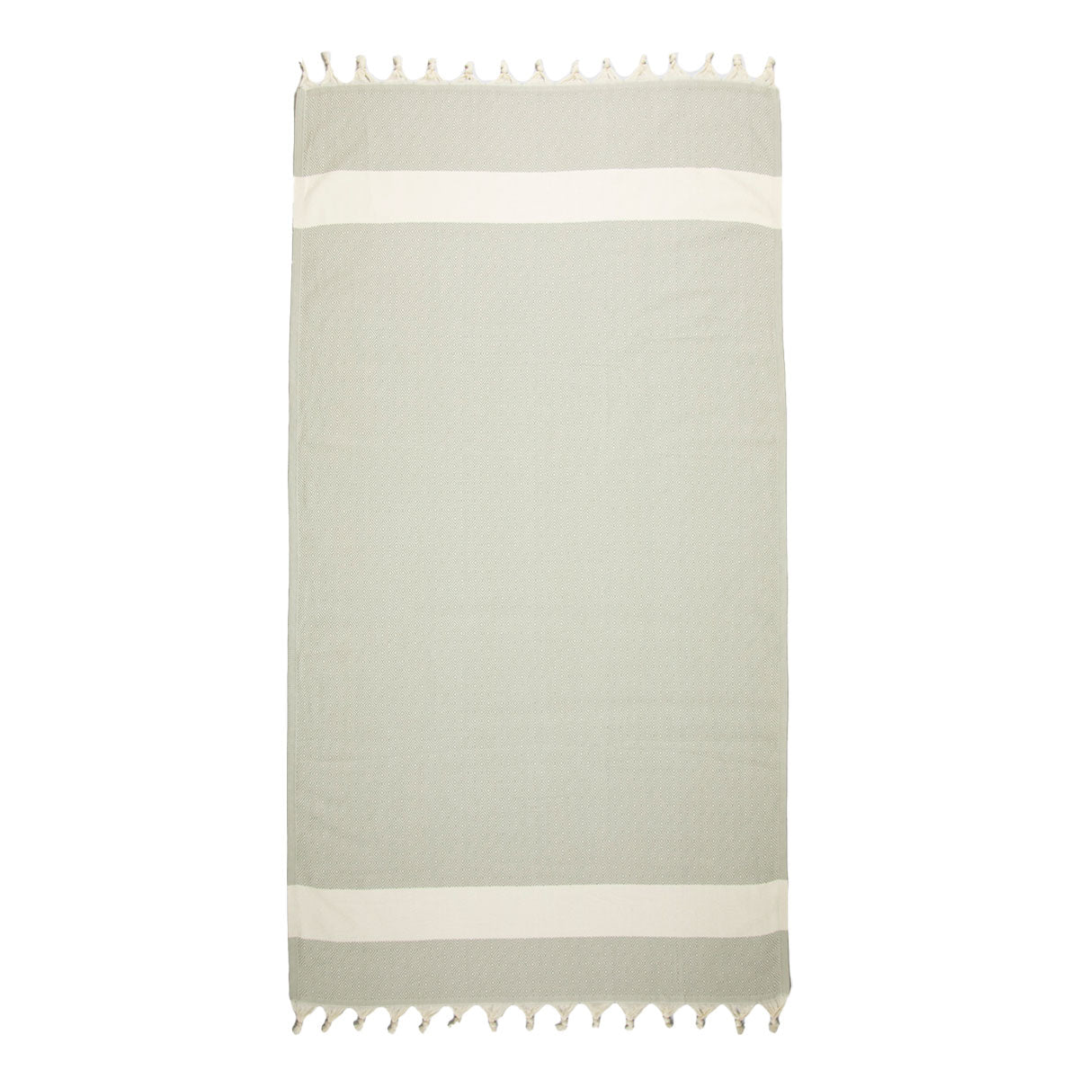 Grey Turkish Towel Diamond Tolu Australia