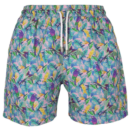 Macaws board shorts Front view for men Tolu Australia