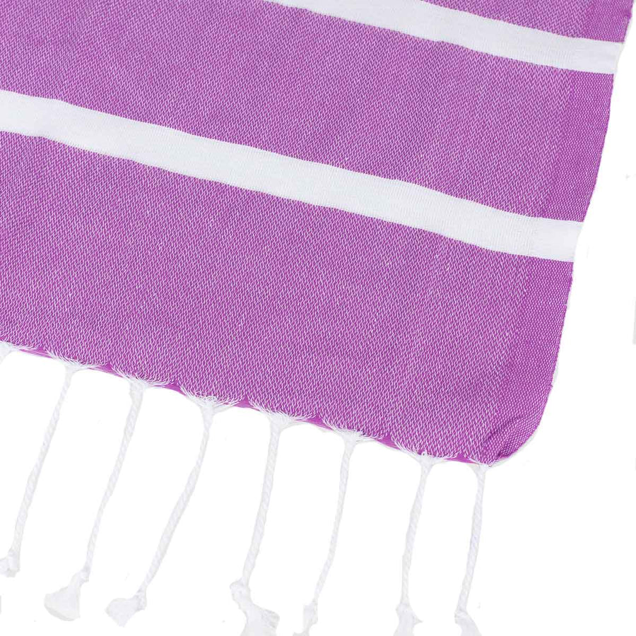 Purple Thin Turkish Towel tolu australia