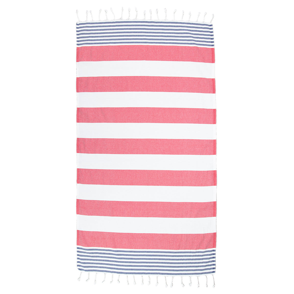 Sailor Red Thin Turkish Towel Tolu Australia Full