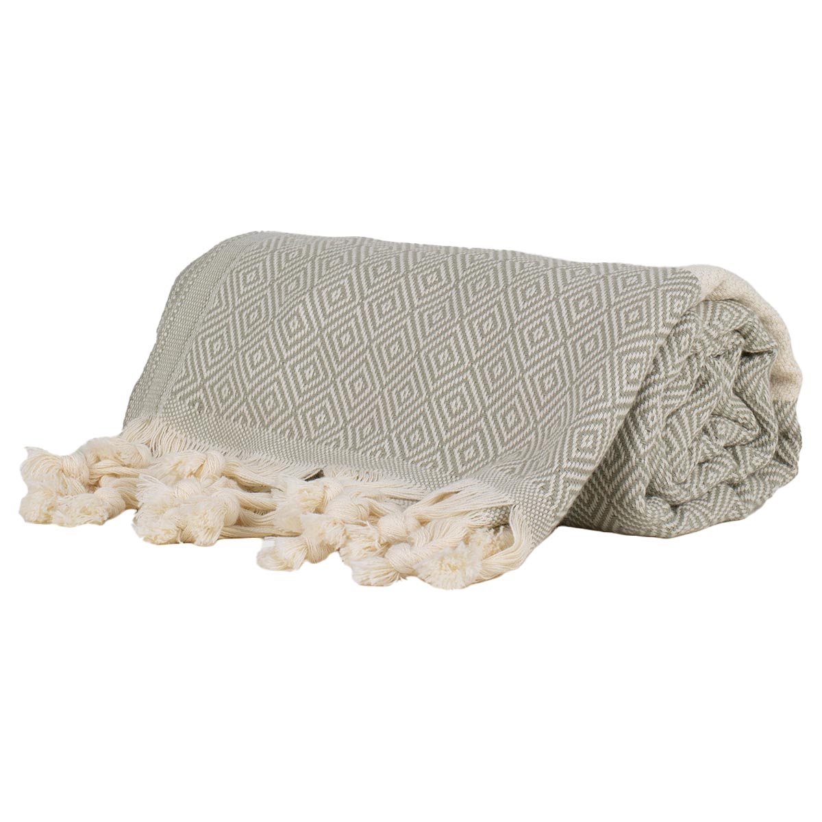 Grey Turkish Towel Roll
