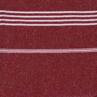 Dark Red Beach Towel