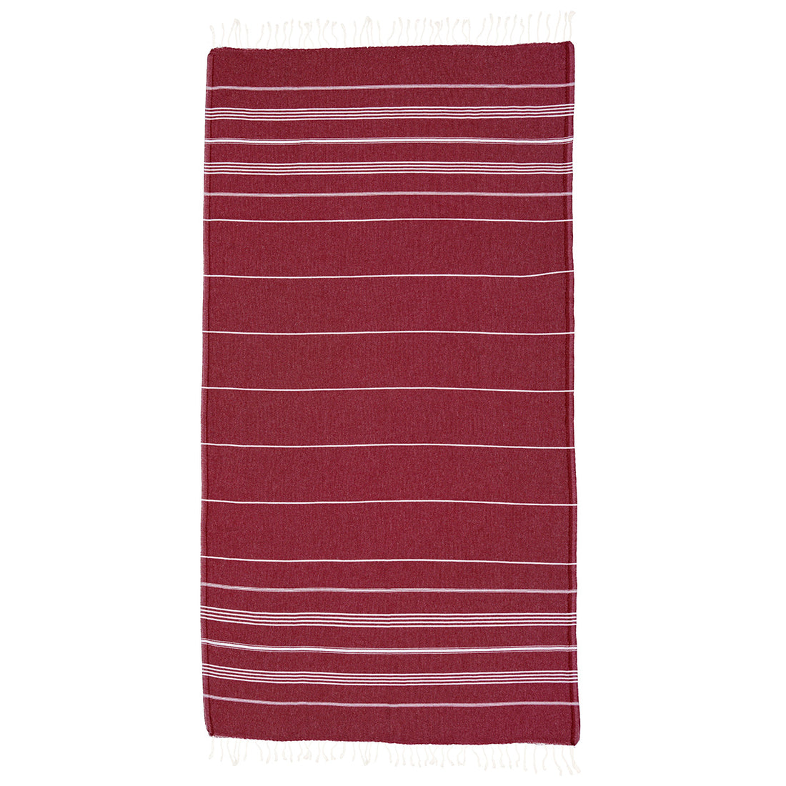 Dark Red Beach Towel