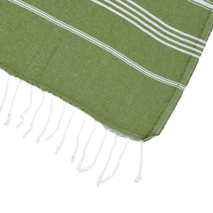 Green Beach Towel