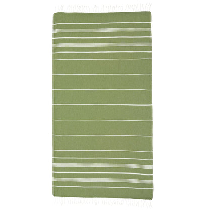 Green Beach Towel