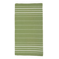 Green Beach Towel