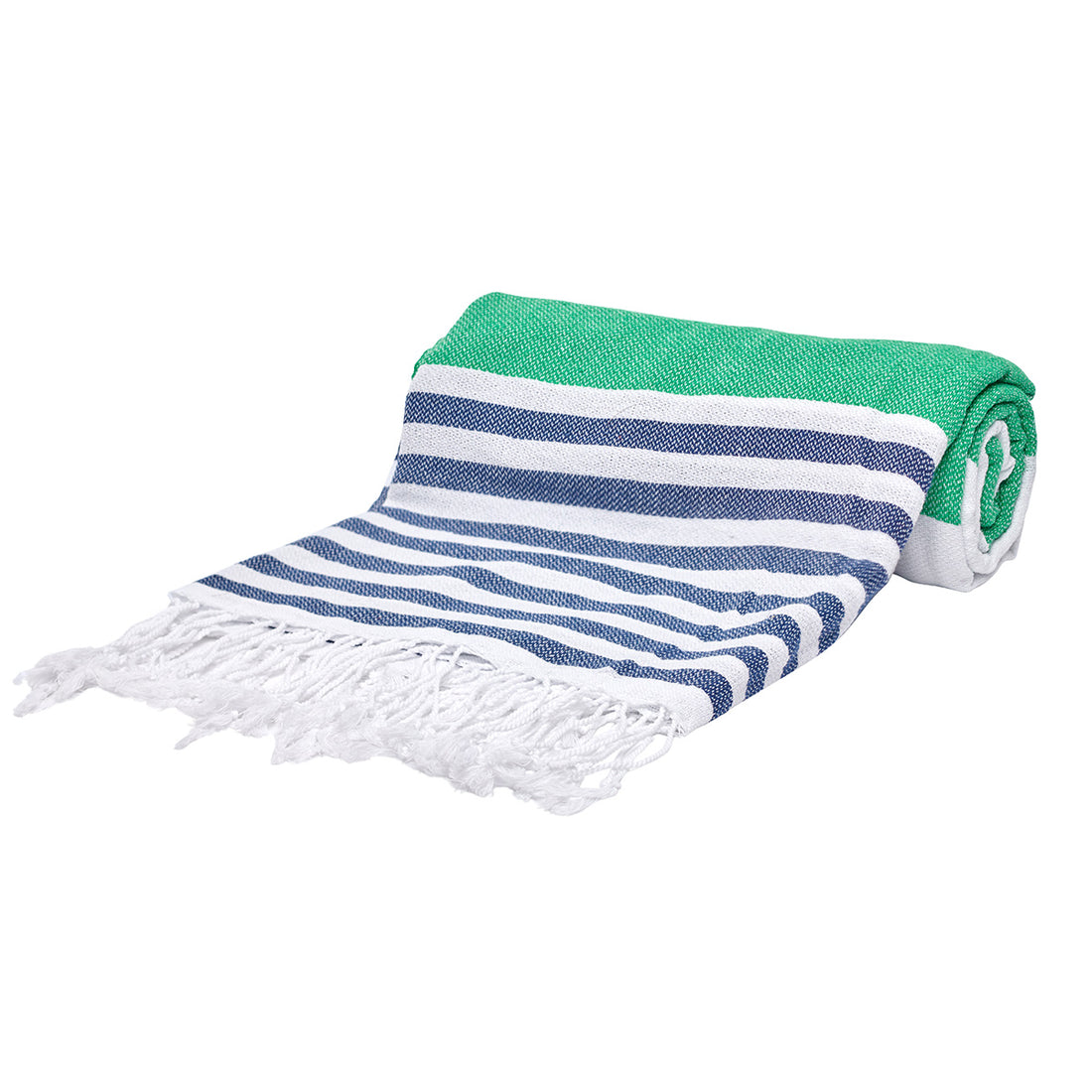 Green and Blue Beach Towel
