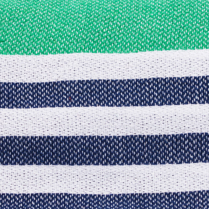 Green and Blue Beach Towel