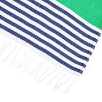 Green and Blue Beach Towel