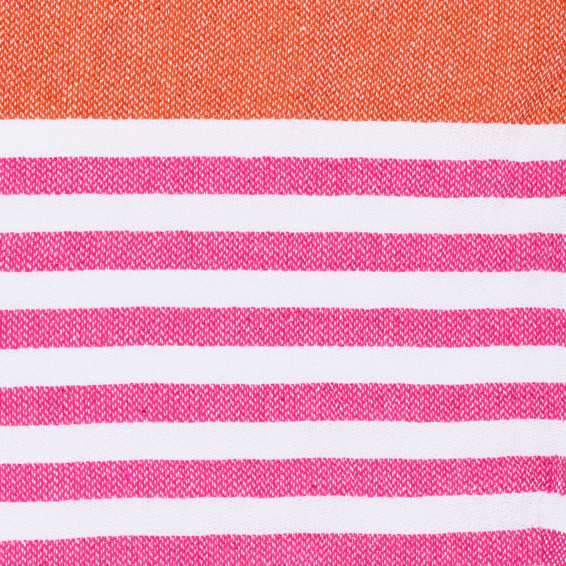 Orange and Pink Beach Towel