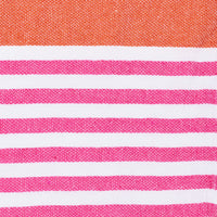 Orange and Pink Beach Towel