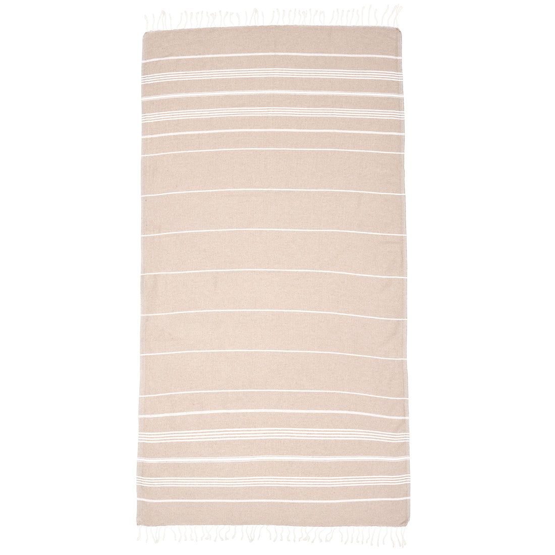 Pale Brown Beach Towel