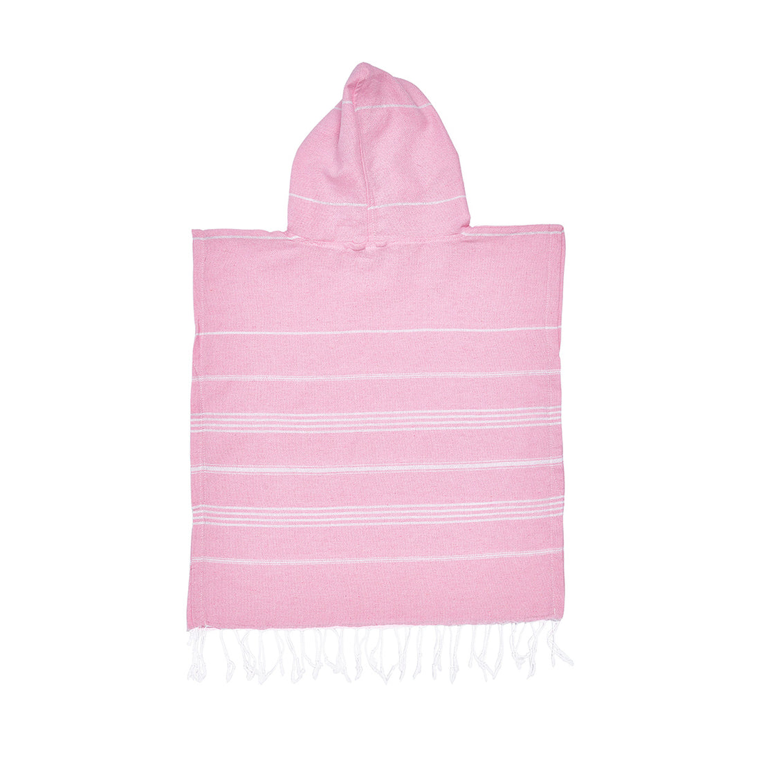 Baby Pink Kids Beach Hooded Towel