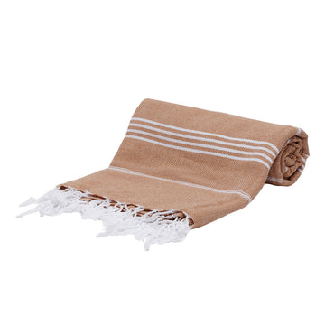 Brown Beach Towel