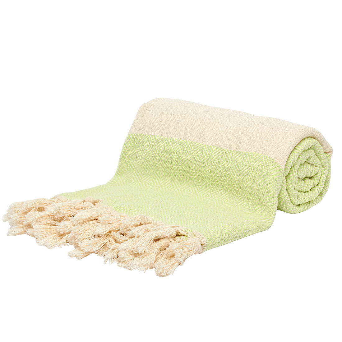Light Green Beach Towel