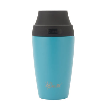 350ml Insulated Blue Coffee Mug