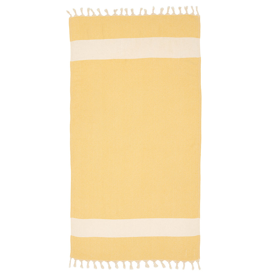 Yellow Thick Beach Towel