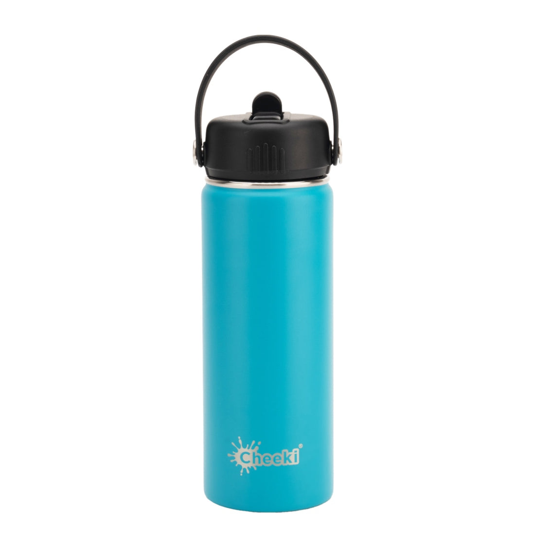 600ml Insulated Reusable Blue Water Bottle