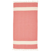 Red Thick Beach Towel