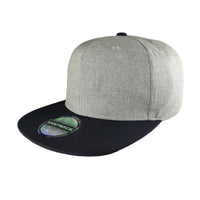 Grey Snapback Cap