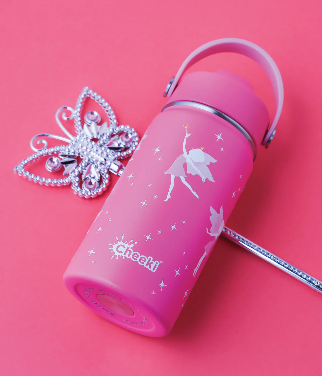 Insulated Water Bottle with Fairies for Kids - 400 ml