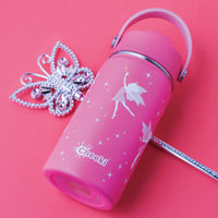 Insulated Water Bottle with Fairies for Kids - 400 ml