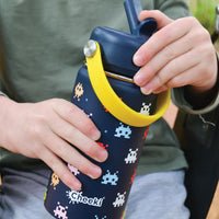 Insulated Water Bottle with Arcade for Kids - 400 ml