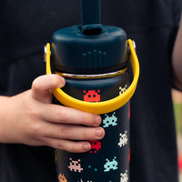 Insulated Water Bottle with Arcade for Kids - 400 ml