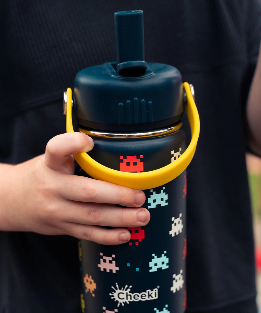 Insulated Water Bottle with Arcade for Kids - 400 ml