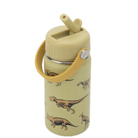 Insulated Water Bottle with Dinosaurs for Kids - 400 ml