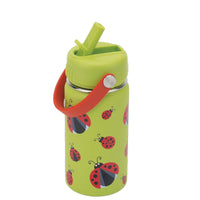 Insulated Water Bottle with Ladybugs for Kids - 400 ml