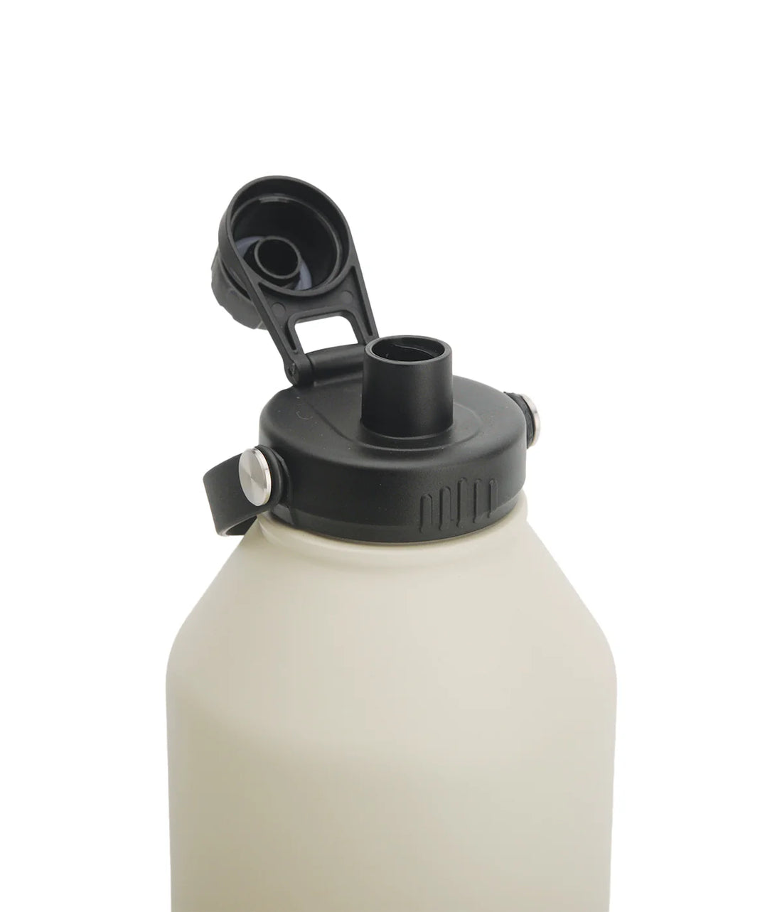 2L Insulated Big Reusable White Water Bottle