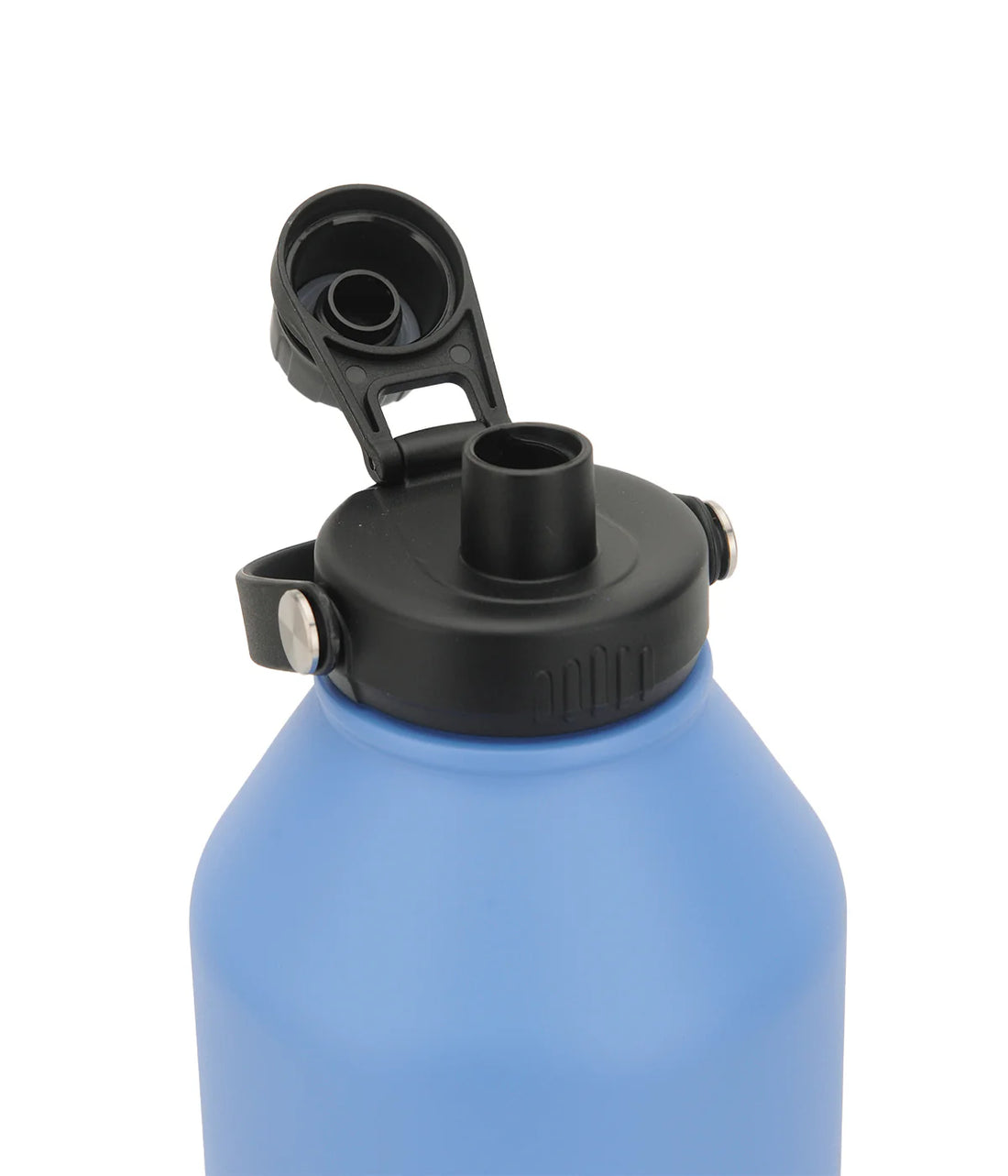 2L Insulated Big Reusable Blue Water Bottle