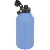 2L Insulated Big Reusable Blue Water Bottle