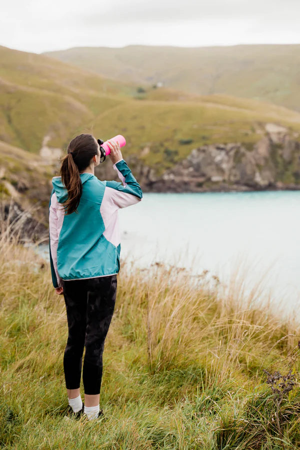 600ml Insulated Reusable Pink Water Bottle