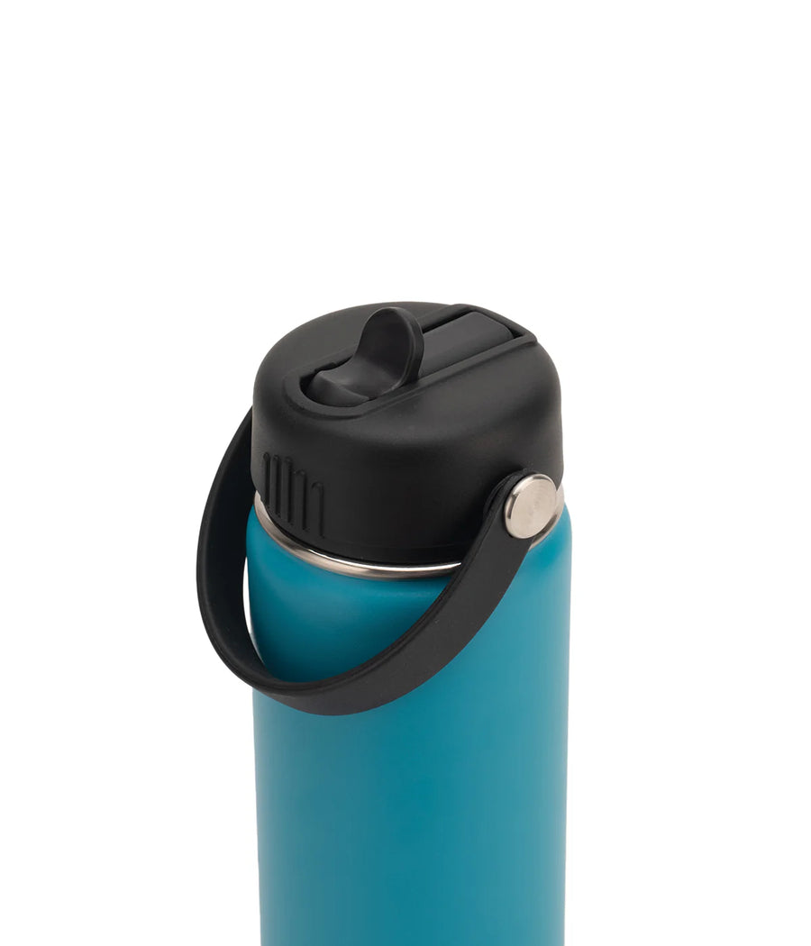 600ml Insulated Reusable Blue Water Bottle