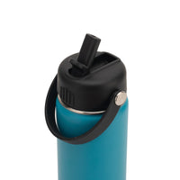 600ml Insulated Reusable Blue Water Bottle