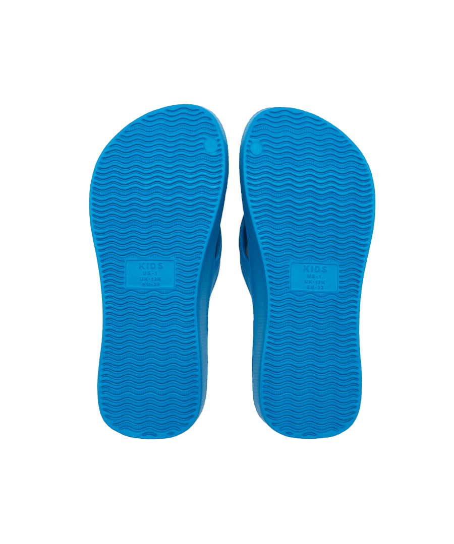 Blue Thongs For Kids With Arch Support